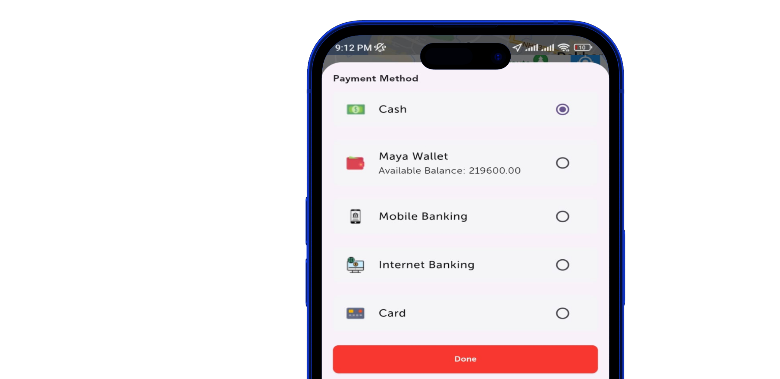 What payment options are available at Maya-The Super App?